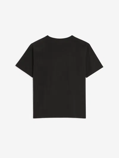 Valentino Garavani T-shirt With Le Chat De La Maison Print In Black