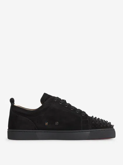 Christian Louboutin Men Louis Junior Spikes Borchie Punta Sneaker In Animal Print