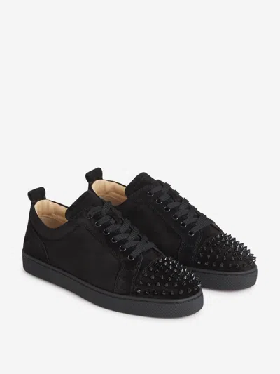 Christian Louboutin Men Louis Junior Spikes Borchie Punta Sneaker In Animal Print