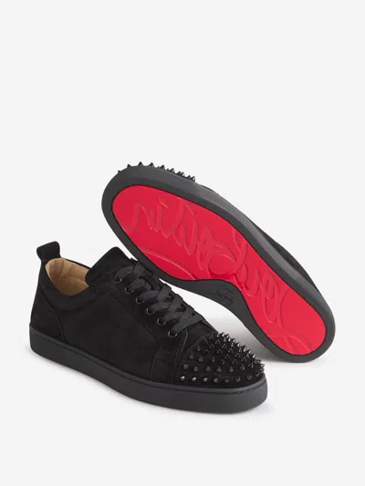 Christian Louboutin Men Louis Junior Spikes Borchie Punta Sneaker In Animal Print