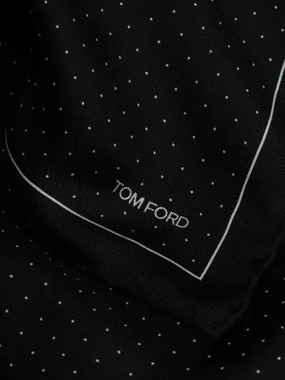 Tom Ford Polka Dot Scarf