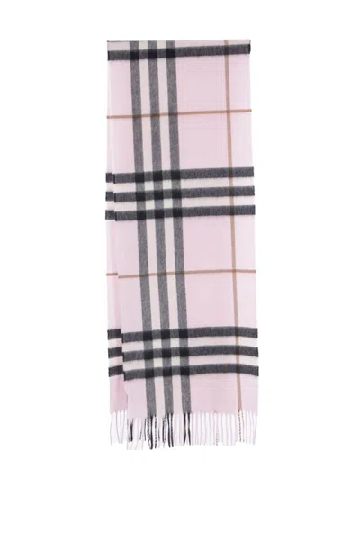 Burberry The Classic Checked Fringed Scarf