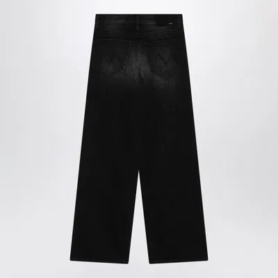 Mother The Mid Rise Rambler Zip Flood Jeans In Spiked Hair Art Flair