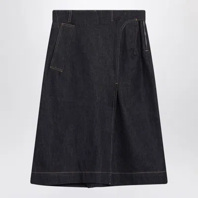 Victoria Beckham Denim Midi Skirt