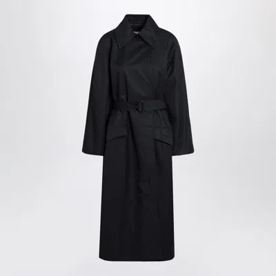 Barbour Rench Coat Harley  The Edit By Alexa Navy Blue