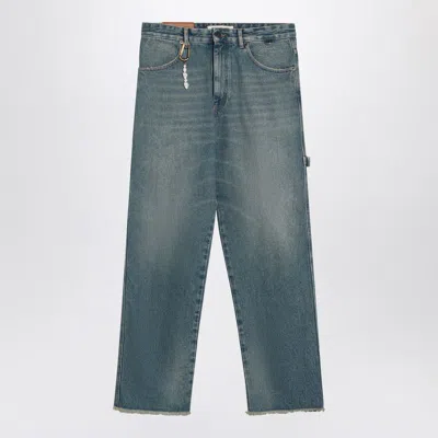 Darkpark Asymmetrical Wide-leg Jeans