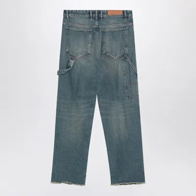Darkpark Asymmetrical Wide-leg Jeans
