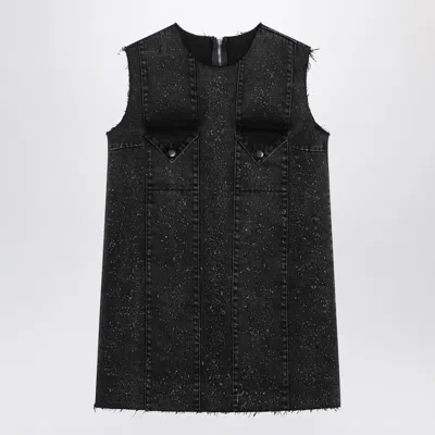 Namacheko Seams-details Sleeveless Mini Dress