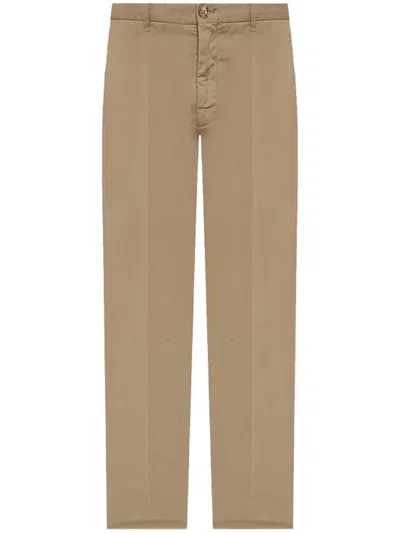Incotex Trousers With Back Pockets And Belt Loops
