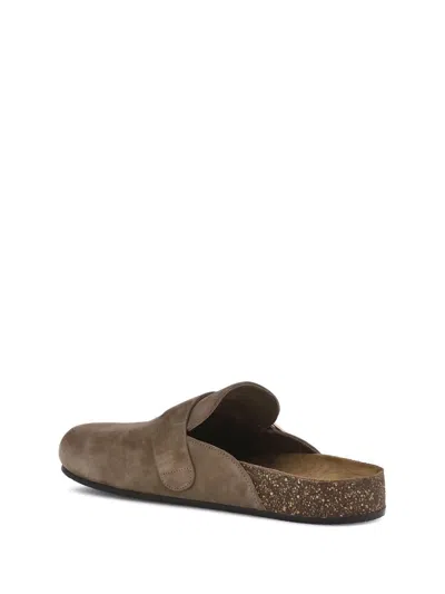 Tory Burch Mellow Logo Shearling Flat Mules