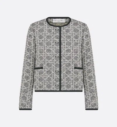 Dior Christian  Button-up Crewneck Jacket
