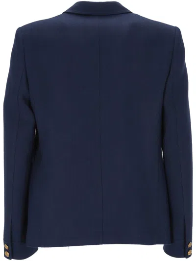 Valentino Slim Fit Wool Gabardine Jacket