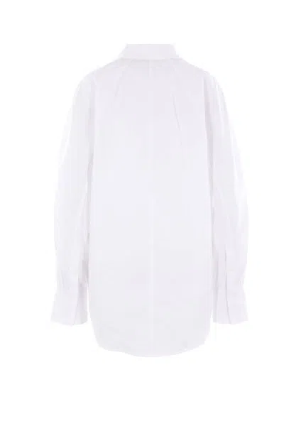 Totême Toteme Signature Organic Cotton Poplin Button-up Shirt