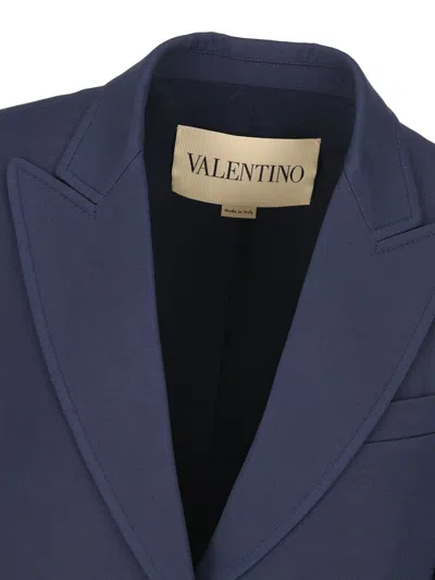 Valentino Look 43 - Giacca M\petto | Solid | Crepe Couture Jackets Blue