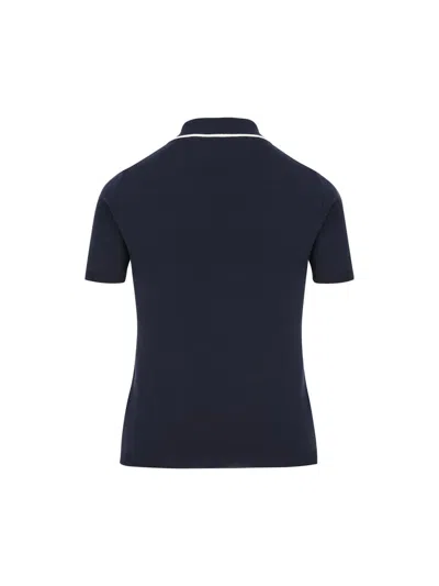Valentino Polo Shirt Cotton Embroidered Detail