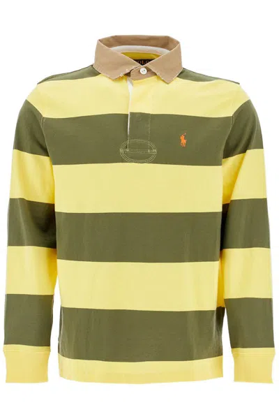 Polo Ralph Lauren Classic Fit Khaki-collar Rugby Shirt