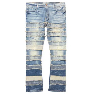 Golden Denim Men's Distressed Jeans In Blue