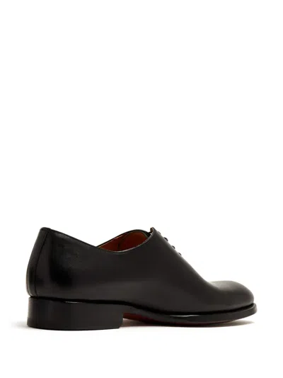 Magnanni Leather Oxford Shoes In Blue