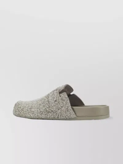 Loewe Ease Buckle Mule In Gray