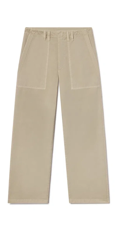 Agolde Sefton High-rise Barrel-leg Pants In Neutral