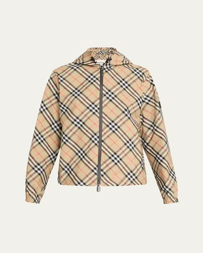 Burberry Women's Embroidered Polyester Jacket