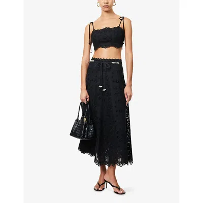 Zimmermann Rhiannon Embroidered Top