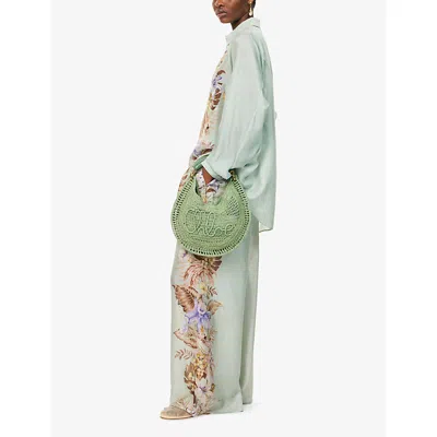 Zimmermann Coco Silk Relaxed Pants