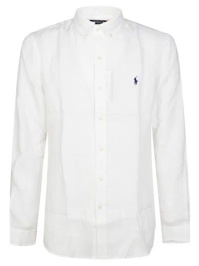 Polo Ralph Lauren White Cotton Tank Top