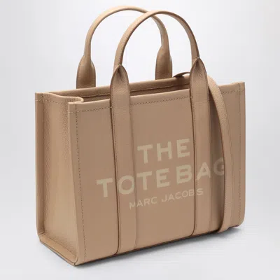 Marc Jacobs Tote Bag The Leather Medium Camel In Brown