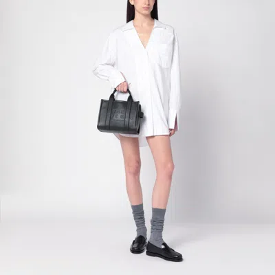 Marc Jacobs Black Leather The Small Tote Bag