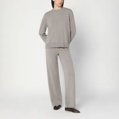 Shop Soft Goat Greige Cashmere Suit
