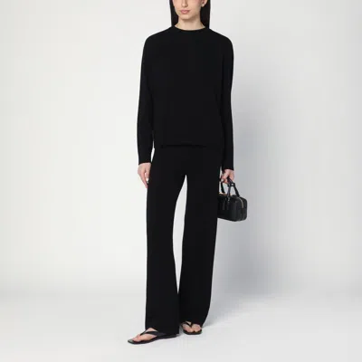 Soft Goat Black Cashmere Suit