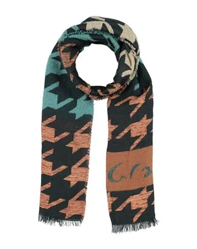 Manila Grace Woman Scarf Turquoise Size - Acrylic, Viscose, Synthetic Fibers, Wool, Mohair Wool