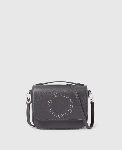 Stella Mccartney Logo Cross-body Bag With Top Handle And Adjustable Strap