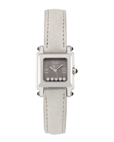 Chopard Women's Happy Sport Diamond Watch In Neutral