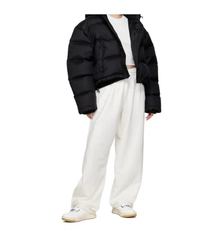 Wardrobe.nyc Waffle Knitted T-shirt In White