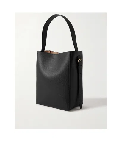 Valextra Open Top Mini Bucket Bag
