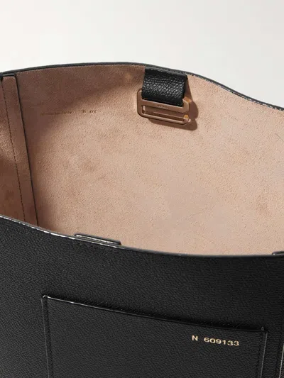 Valextra Open Top Mini Bucket Bag