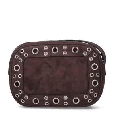 Valentino Garavani Nellcote Shoulder Bag In Brown