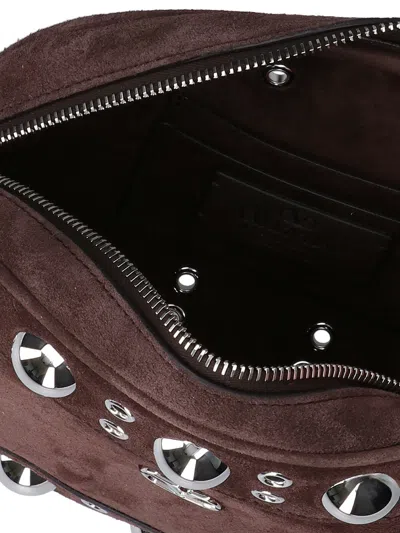 Valentino Garavani Nellcote Shoulder Bag In Brown