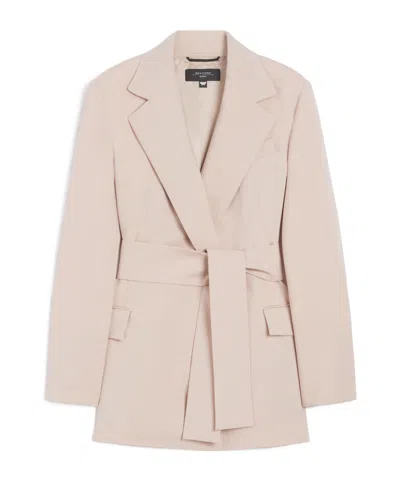 Weekend Max Mara Max Mara Weekend Wool Jacket With Belt