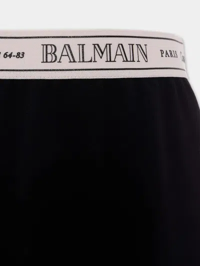 Balmain Elastic Waist Skirt