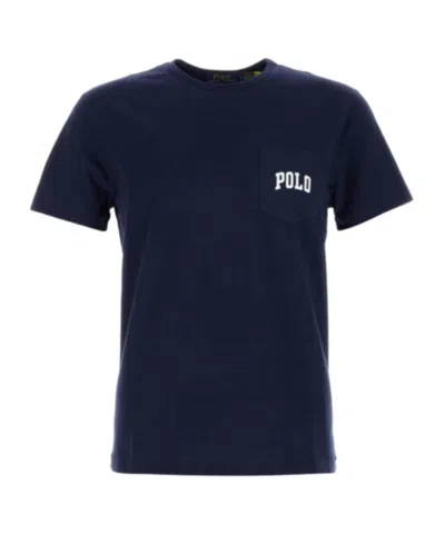 Polo Ralph Lauren Crew Neck Graphic Print Chest Pocket