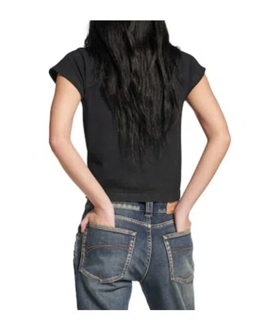 Balenciaga City Of Angels Shrunk T-shirt In Black