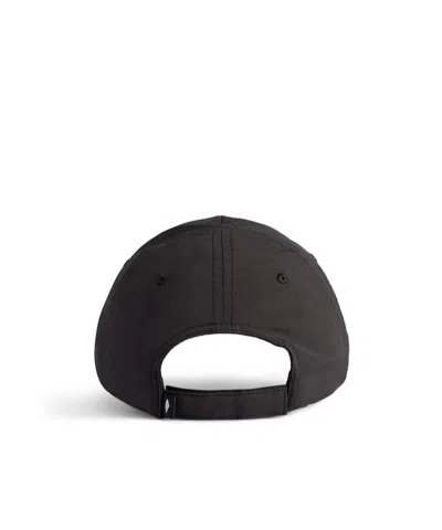 Balenciaga Embroidered Logo Baseball Cap In Black