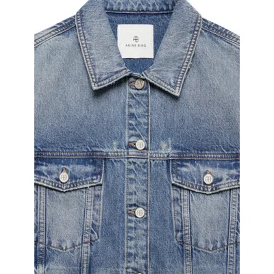 Anine Bing Rory Vest Summer Indigo In Blue