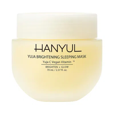Hanyul Yuja Brightening Sleeping Mask With Vitamin C And Niacinamide 2.37 Oz/70 ml