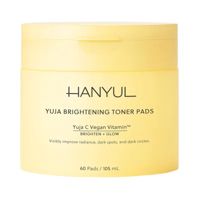 Hanyul Yuja Brightening Toner Pads With Vitamin C And Niacinamide 60 Pads/pack