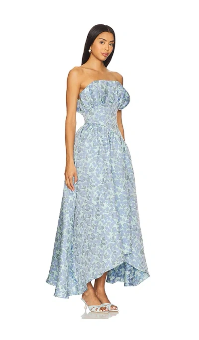 Elliatt X Revolve Jacquard Asymmetric Gown