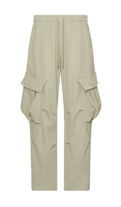 Drmers Club Baggy Cargo Sweats In Sand